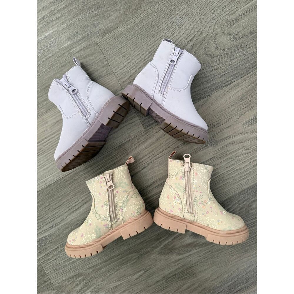 Cat and Jack Toddler Girl size 5 Boot Bundle - Picture 2 of 5